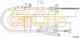 Трос стояночной тормозной системы COFLE 92.17.0122 / 17.0122 - изображение