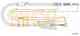 Трос стояночной тормозной системы COFLE 92.17.0123 / 17.0123 - изображение