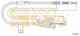 Трос стояночной тормозной системы COFLE 92.17.0125 / 17.0125 - изображение
