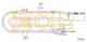 Трос стояночной тормозной системы COFLE 92.17.0246 / 17.0246 - изображение