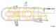Трос стояночной тормозной системы COFLE 92.17.0247 / 17.0247 - изображение