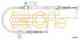 Трос стояночной тормозной системы COFLE 92.17.0595 / 17.0595 - изображение