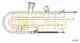 Трос стояночной тормозной системы COFLE 92.17.1078 / 17.1078 - изображение