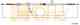 Трос стояночной тормозной системы COFLE 92.17.1481 / 17.1481 - изображение