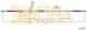 Трос стояночной тормозной системы COFLE 92.17.1482 / 17.1482 - изображение