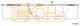 Трос стояночной тормозной системы COFLE 92.17.1483 / 17.1483 - изображение