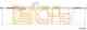 Трос стояночной тормозной системы COFLE 92.17.1558 / 17.1558 - изображение
