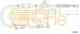 Трос стояночной тормозной системы COFLE 92.17.2029 / 17.2029 - изображение