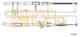 Трос стояночной тормозной системы COFLE 92.17.2512 / 17.2512 - изображение