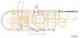 Трос стояночной тормозной системы COFLE 92.17.2611 / 17.2611 - изображение