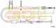 Трос стояночной тормозной системы COFLE 92.17.5046 / 17.5046 - изображение