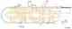 Трос стояночной тормозной системы COFLE 92.17.5130 / 17.5130 - изображение