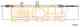 Трос стояночной тормозной системы COFLE 92.17.6032 / 17.6032 - изображение