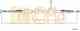 Трос стояночной тормозной системы COFLE 92.251.33 / 251.33 - изображение