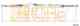 Трос стояночной тормозной системы COFLE 92.461.10 / 461.10 - изображение