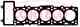 Прокладка головки цилиндра CORTECO 415525P - изображение