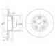 Тормозной диск DELPHI BG2159 - изображение
