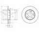 Тормозной диск DELPHI BG2314 - изображение
