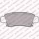 Колодки тормозные дисковые для HONDA CR(RE) DELPHI LP2047 - изображение