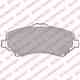 Колодки тормозные дисковые для CHRYSLER GRAND VOYAGER(RT) / JEEP WRANGLER(JK) DELPHI LP2143 - изображение