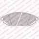 Колодки тормозные дисковые для CHEVROLET SPARK(M300) DELPHI LP2218 - изображение