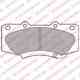 Колодки тормозные дисковые для TOYOTA HILUX(GGN#,KUN#,LAN#,TGN#) DELPHI LP2244 - изображение