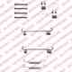 Комплектующие стояночной тормозной системы DELPHI LY1344 - изображение