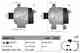 Генератор 120А для FORD C-MAX(DXA/CEU,DXA/CB7), FOCUS <b>DENSO DAN1313</b> Генератор 120А для FORD C-MAX(DXA/CEU,DXA/CB7), FOCUS <b>DENSO DAN1313</b> - изображение