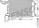 Конденсатор кондиционера DENSO DCN32002 Конденсатор кондиционера DENSO DCN32002 - изображение