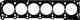 Прокладка головки цилиндра ELRING 044.581 - изображение