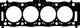 Прокладка головки цилиндра ELRING 135.052 - изображение
