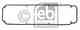 Прокладка крышки головки цилиндра FEBI BILSTEIN 01012 - изображение