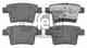 Колодки тормозные дисковые задний для FORD MONDEO(B4Y,B5Y,BWY) FEBI BILSTEIN 16571 - изображение