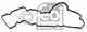 Прокладка, крышка картера (блок-картер двигателя) FEBI BILSTEIN 09195 - изображение