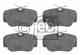 Колодки тормозные дисковые передний для MERCEDES 190(W201) FEBI BILSTEIN 16061 - изображение