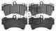 Колодки тормозные дисковые передний для AUDI Q7(4L) / PORSCHE CAYENNE(955,9PA) / VW TOUAREG(7L6,7L7,7LA) FEBI BILSTEIN 16460 - изображение