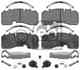 Колодки тормозные дисковые передний/задний FEBI BILSTEIN 16607 - изображение