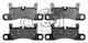 Колодки тормозные дисковые задний для PORSCHE CAYENNE(92A), PANAMERA(970) / VW TOUAREG(7P5) FEBI BILSTEIN 16809 - изображение