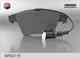 Колодки тормозные дисковые передний для VW MULTIVAN, TRANSPORTER FENOX BP43115 / 607236 - изображение