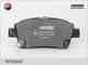 Колодки тормозные дисковые передний для TOYOTA COROLLA, IQ, PRIUS, YARIS FENOX BP43042 - изображение