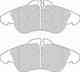 Колодки тормозные дисковые передний для MERCEDES SPRINTER(901, 902, 903, 904, 909), V(638/2), VITO(638) / VW LT(2, 2DA, 2DB, 2DC, 2DD, 2DE, 2DF, 2DH, 2DK) FERODO FVR1038 / 21576 - изображение