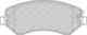 Колодки тормозные дисковые передний для CHRYSLER VOYAGER(RG,RS) / JEEP CHEROKEE(KJ) FERODO FDB1576 / 23638 - изображение
