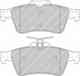 FERODO FDB1766 - колодки тормозные, задние - изображение