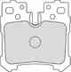Колодки тормозные дисковые задний для LEXUS LS(USF4#,UVF4#) FERODO FDB4210 / 24244 - изображение