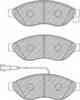 Колодки тормозные дисковые передний для CITROEN JUMPER / FIAT DUCATO(250,290) / PEUGEOT BOXER FERODO FVR1923 / 24468 - изображение