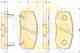 Колодки тормозные дисковые для HYUNDAI i20 / MERCEDES , 190, C, CABRIOLET, CLK, COUPE, E, KOMBI, SL GIRLING 6135109 / 24275 - изображение