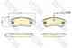 Колодки тормозные дисковые для CITROEN JUMPER / FIAT DUCATO(250,290) / PEUGEOT BOXER GIRLING 6120684 / 24465 - изображение