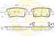 Колодки тормозные дисковые для HYUNDAI ELANTRA(MD,UD) GIRLING 6135696 / 24934 - изображение