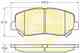 Колодки тормозные дисковые для MAZDA CX-5(GH,KE) GIRLING 6135627 / 25564 - изображение