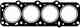 Прокладка головки цилиндра GLASER H07989-00 - изображение